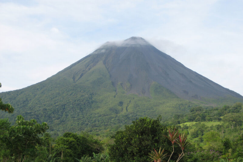 Volcán Arenal - de gigant slaapt