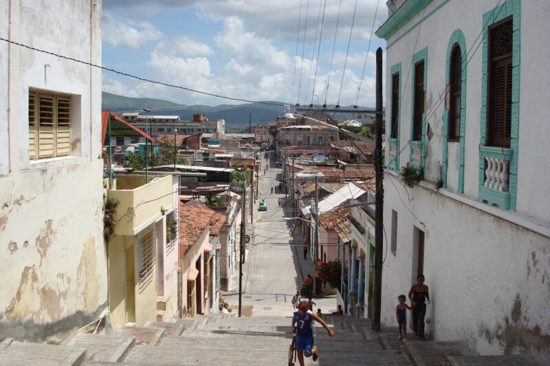 Calle Padre Pico - Santiago de Cuba - Cuba