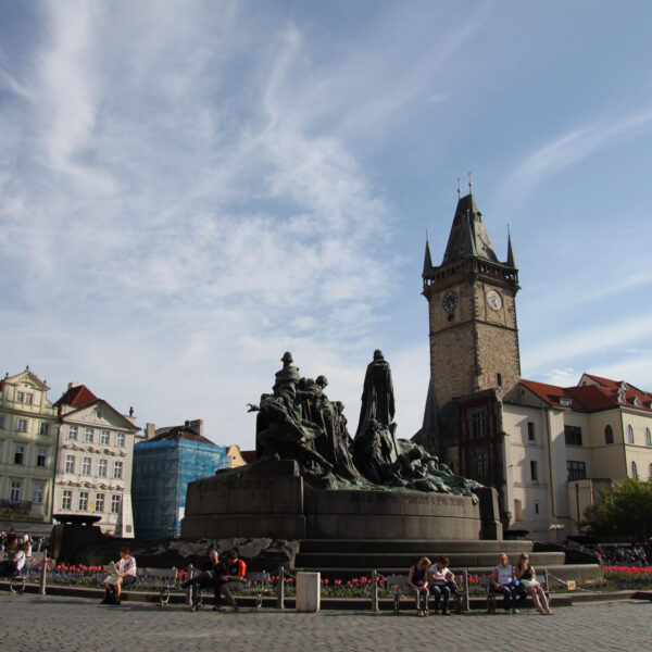 Jan Husmonument - Praag - Tsjechië