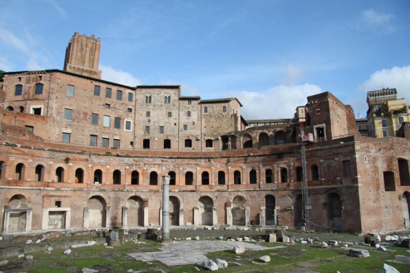Markten van Trajanus - Rome - Italië