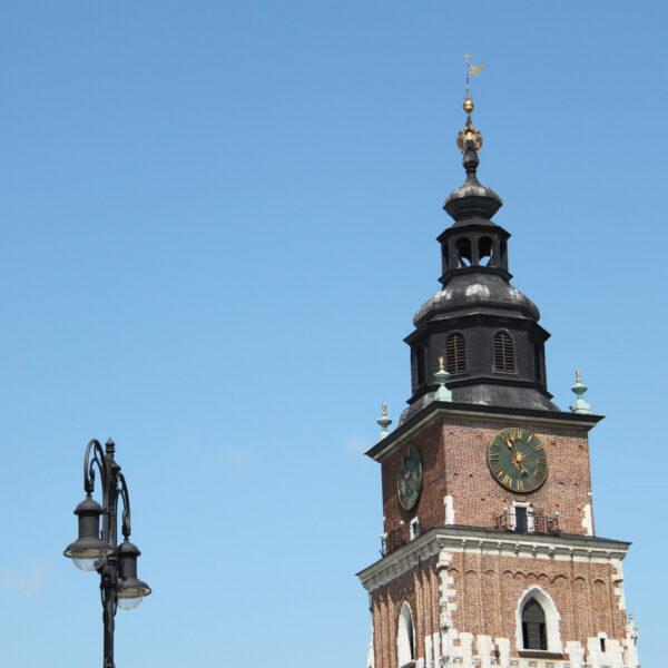 Raadhuistoren - Krakau - Polen