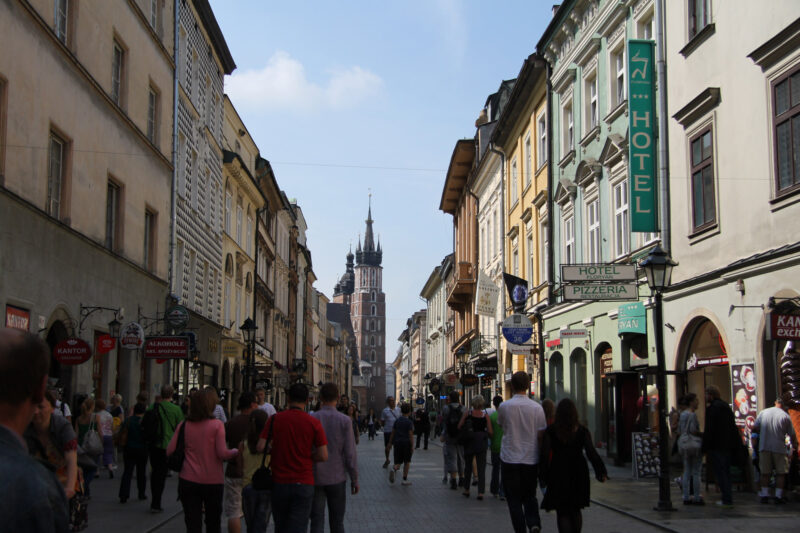 Ulica Florianska - Krakau - Polen