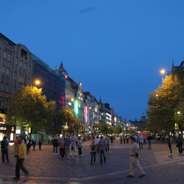 Wenceslasplein - Praag - Tsjechië