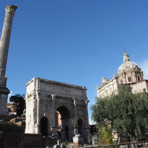 Boog van Septimius Severus - Rome - Italië