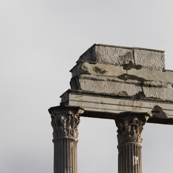 Tempel van Castor en Pollux - Rome - Italië