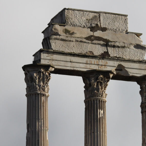 Tempel van Castor en Pollux - Rome - Italië