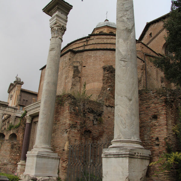 Tempel van Romulus - Rome - Italië