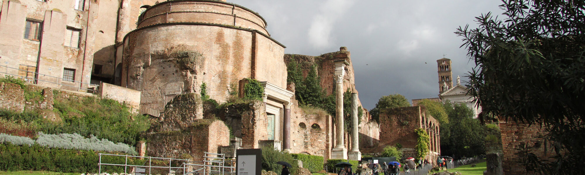 Tempel van Romulus - Rome - Italië