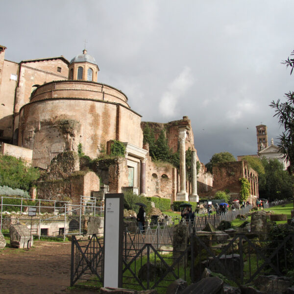 Tempel van Romulus - Rome - Italië