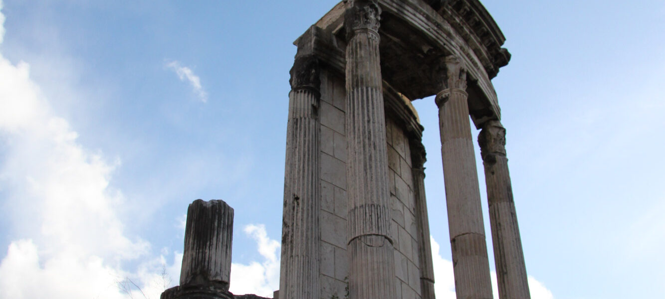 Tempel van Vesta - Rome - Italië