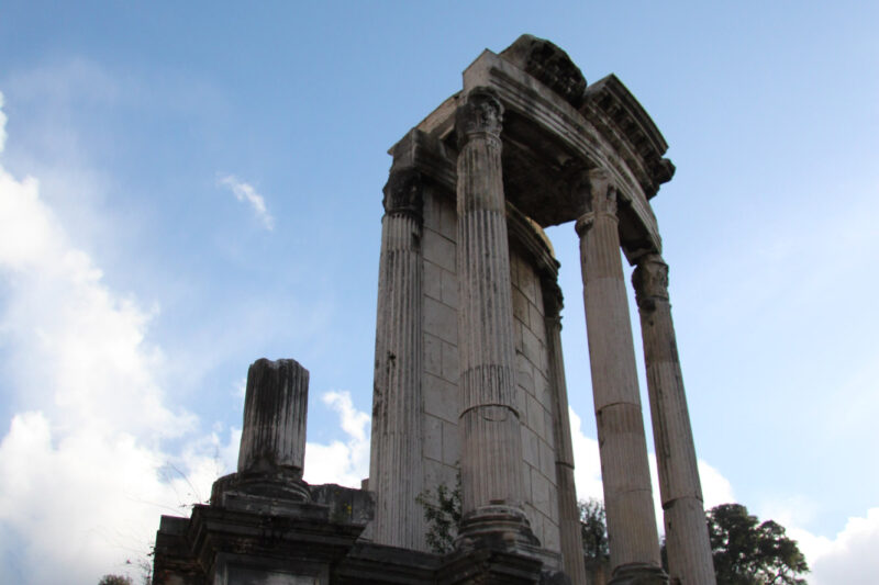 Tempel van Vesta - Rome - Italië