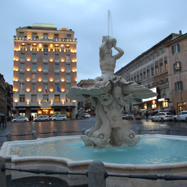 Fontana del Tritone - Rome - Italië