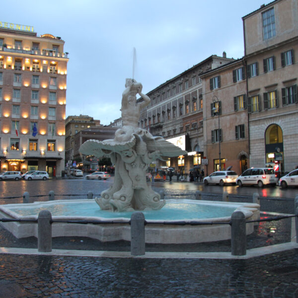 Fontana del Tritone - Rome - Italië