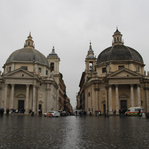 Santa Maria dei Miracoli en Santa Maria in Montesanto - Rome - Italië