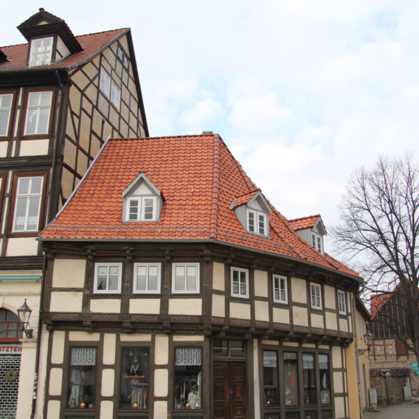 Kornmarkt - Quedlinburg - Duitsland