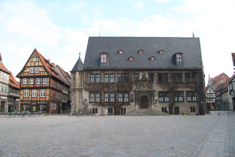 Rathaus - Quedlinburg - Duitsland