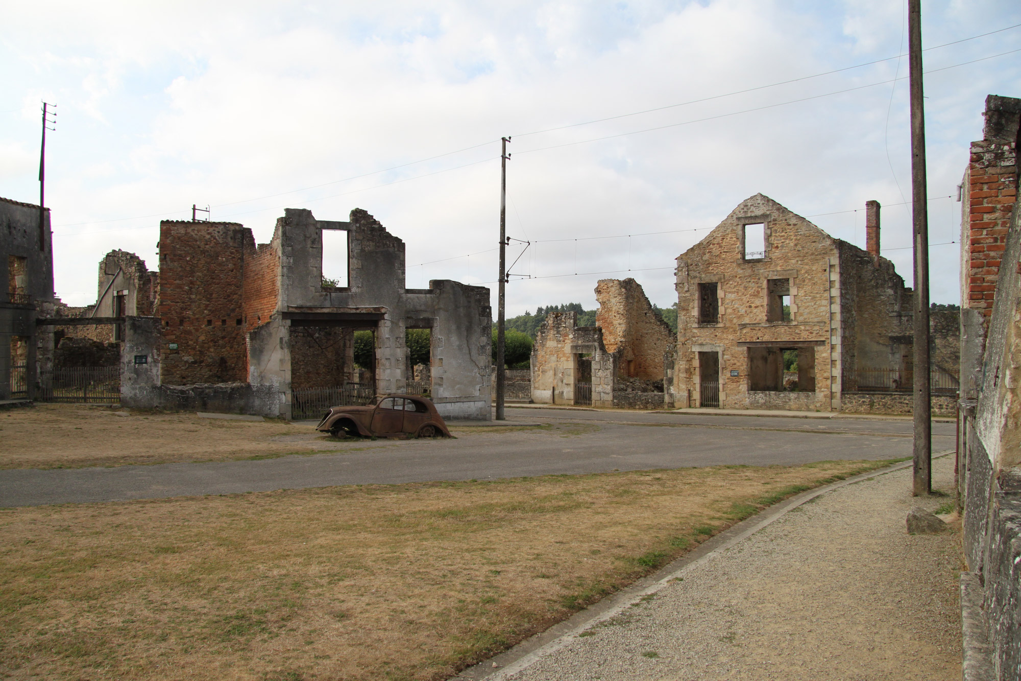 Week in Frankrijk - Oradour-sur-Glane