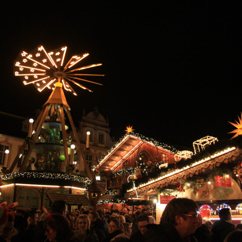 Kerstmarkt Trier 2015 - Plein voor de Dom