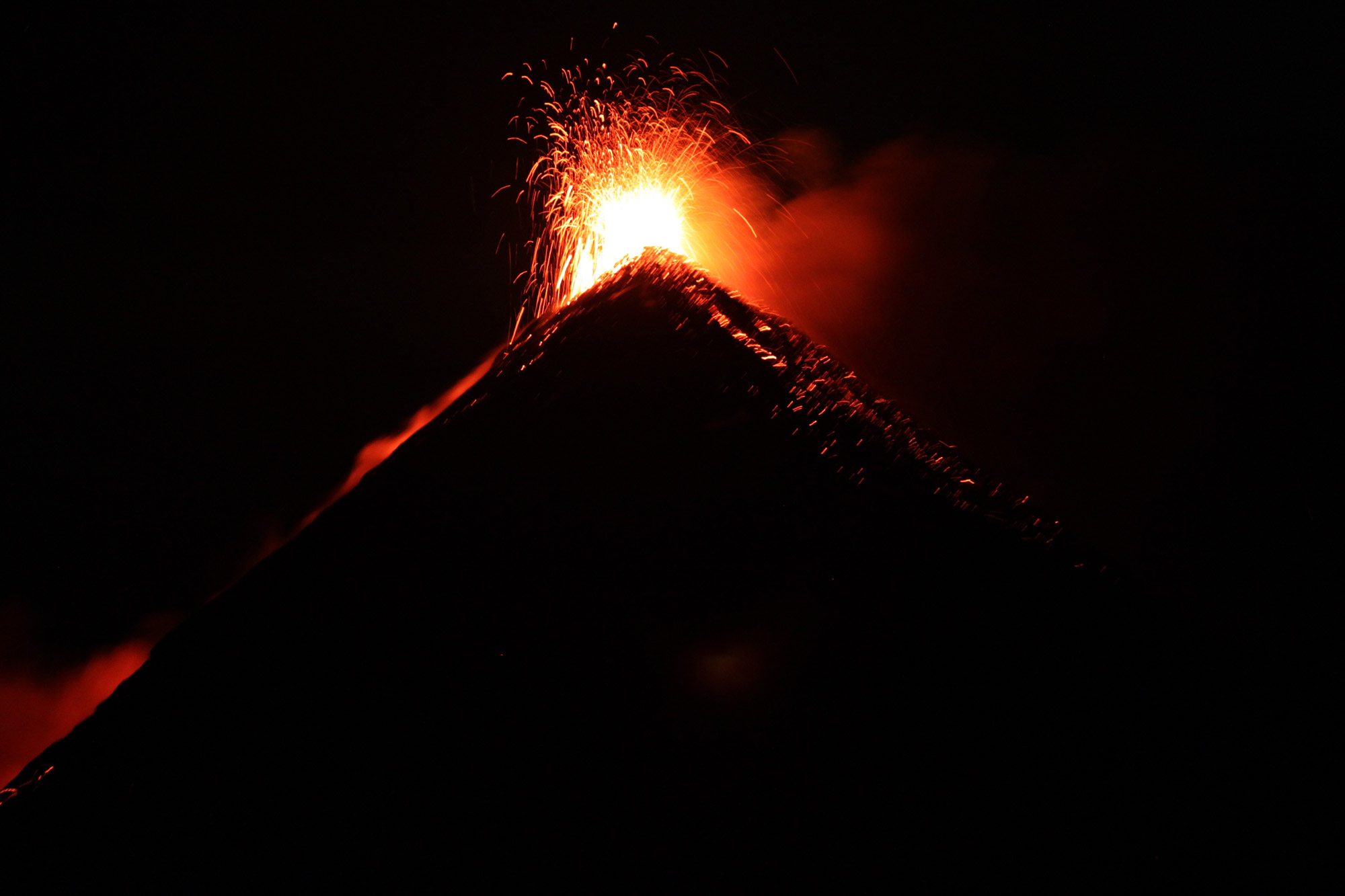 Top 5 vulkanen die je moet beklimmen in Guatemala - Volcán de Fuego