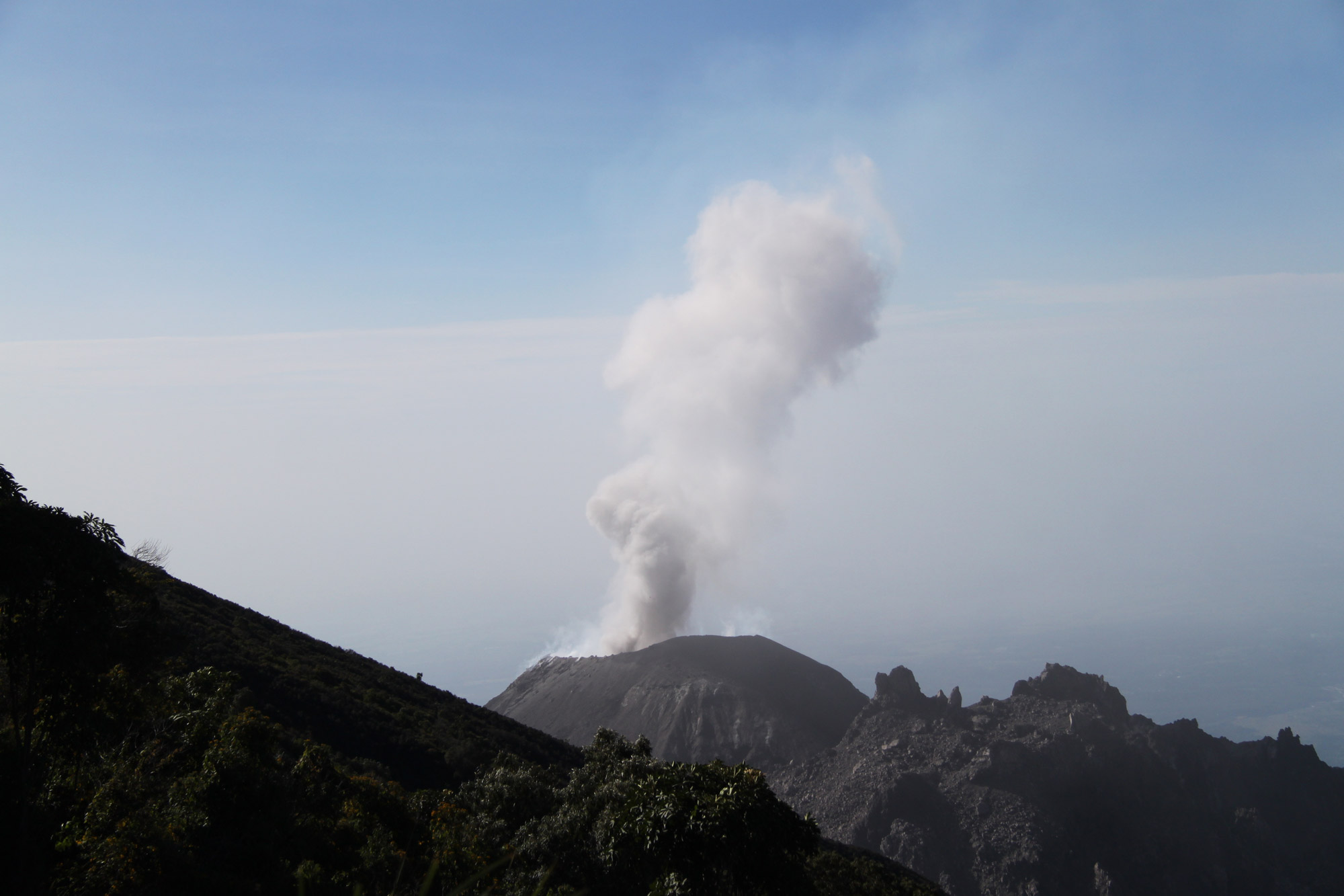 Top 5 vulkanen die je moet beklimmen in Guatemala - Volcán Santiaguito