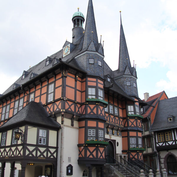 Histrische Rathaus - Wernigerode - Duitsland