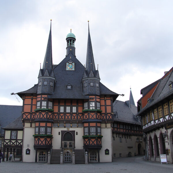 Histrische Rathaus - Wernigerode - Duitsland