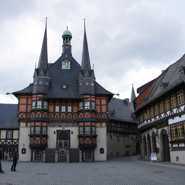 Histrische Rathaus - Wernigerode - Duitsland