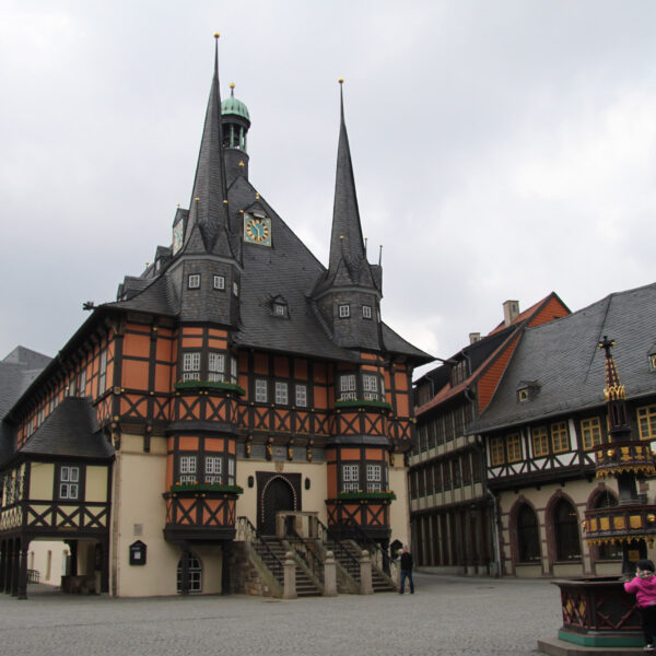 Histrische Rathaus - Wernigerode - Duitsland