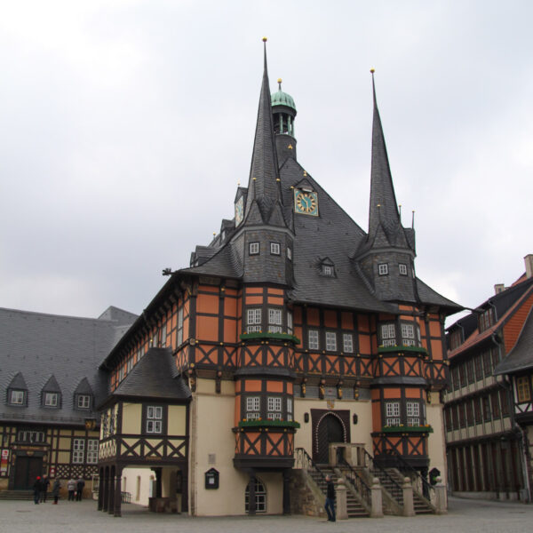 Histrische Rathaus - Wernigerode - Duitsland