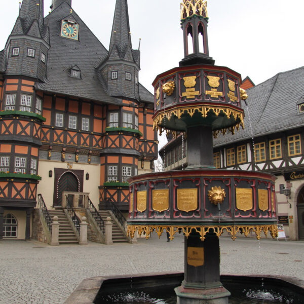 Histrische Rathaus - Wernigerode - Duitsland