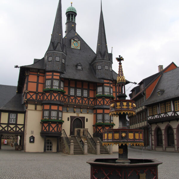 Histrische Rathaus - Wernigerode - Duitsland