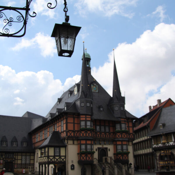 Histrische Rathaus - Wernigerode - Duitsland