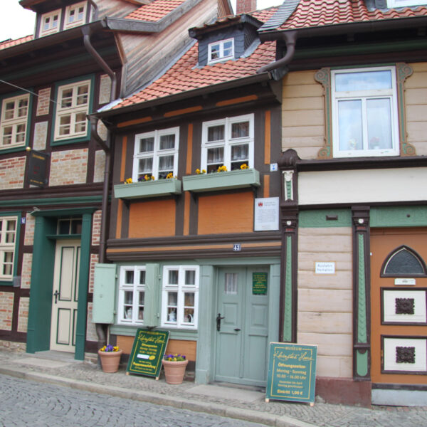 Kleinstes Haus - Wernigerode - Duitsland