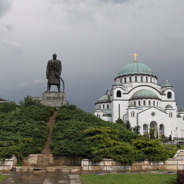 Karađorđe standbeeld - Belgrado - Servië