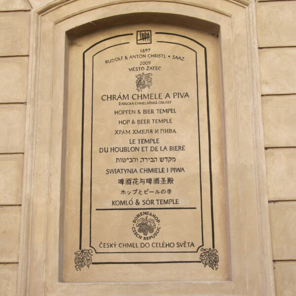 Temple of Hops and Beer - Žatec - Tsjechië