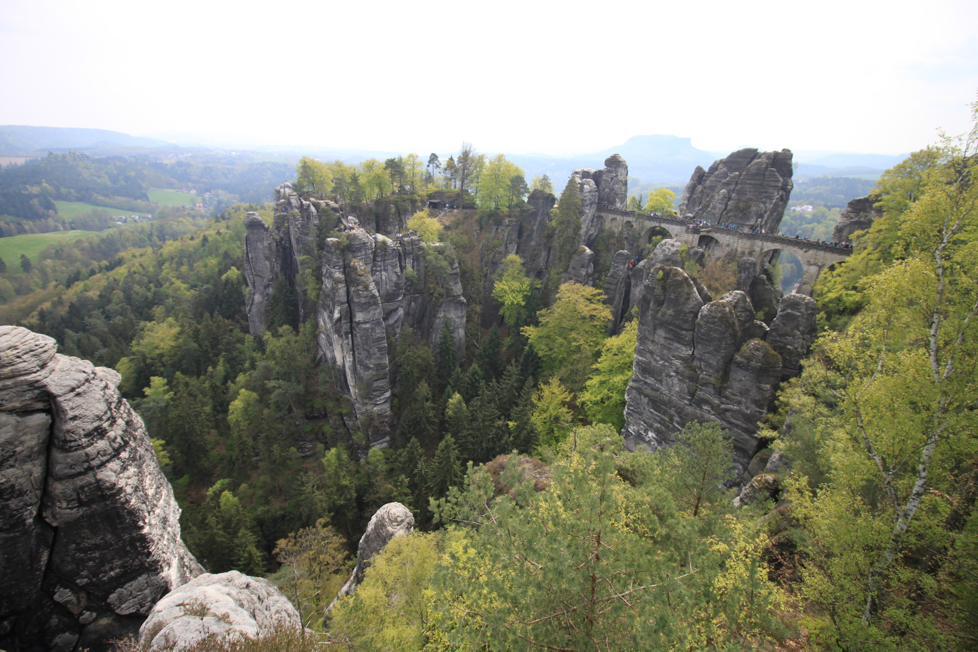 Weekendje Dresden in 10 beelden - De Bastei van de Sächsische Schweiz