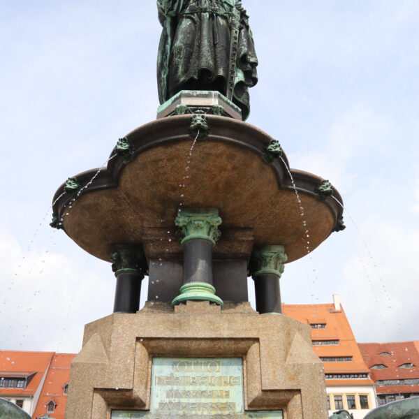 Brunnendenkmal Otto der Reiche - Freiberg - Duitsland