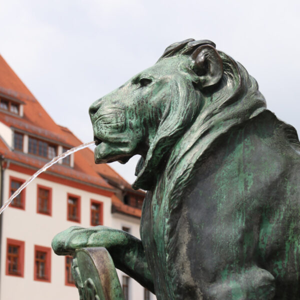 Brunnendenkmal Otto der Reiche - Freiberg - Duitsland