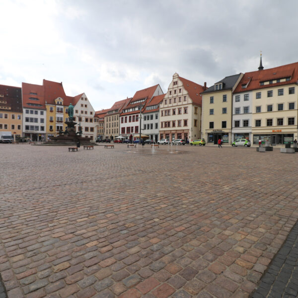 Obermarkt - Freiberg - Duitsland