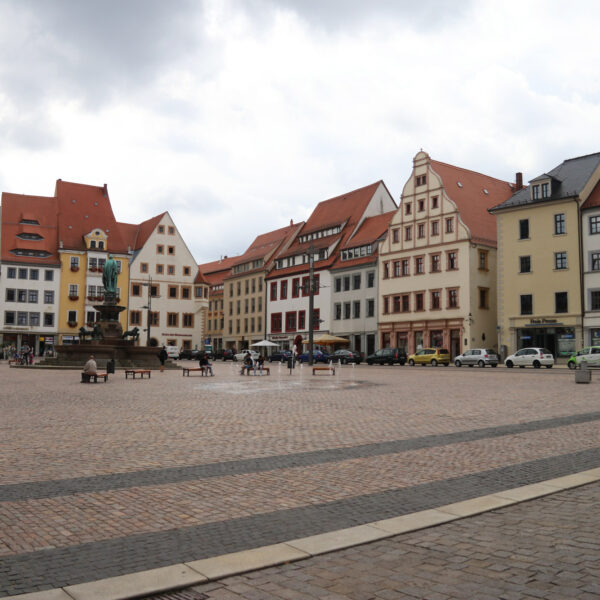 Obermarkt - Freiberg - Duitsland