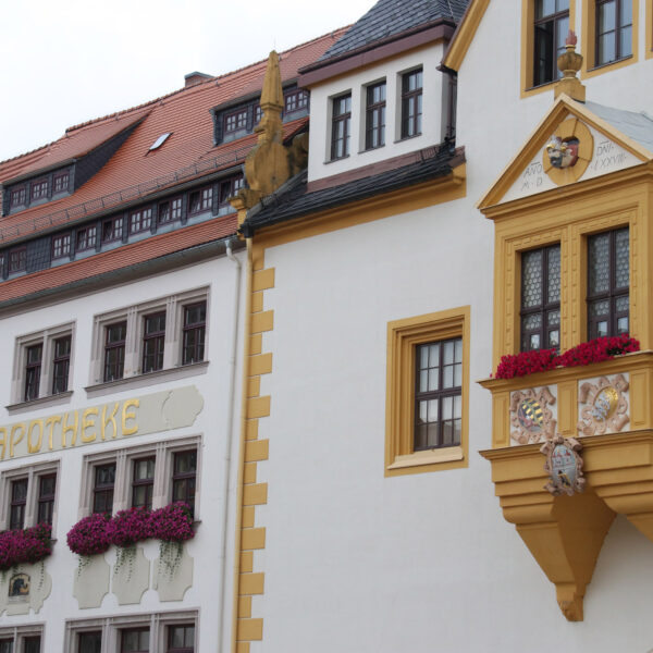 Rathaus - Freiberg - Duitsland