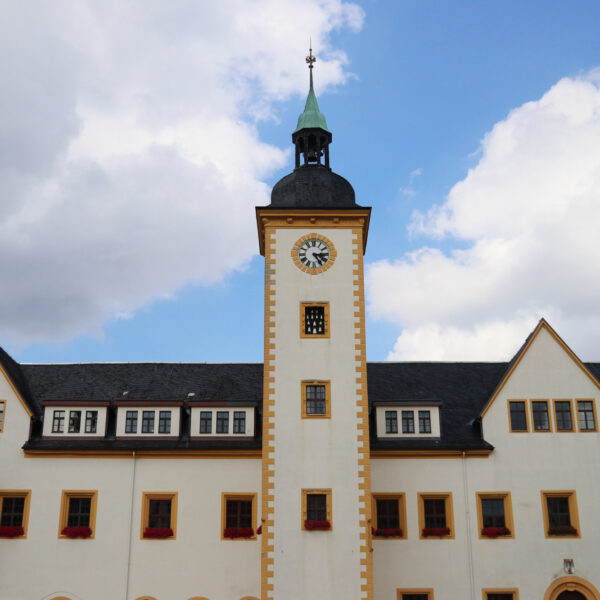 Rathaus - Freiberg - Duitsland