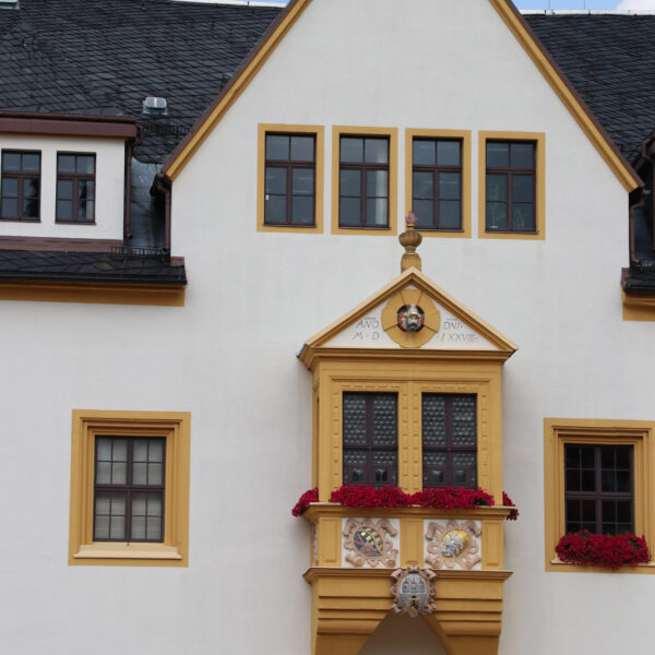 Rathaus - Freiberg - Duitsland