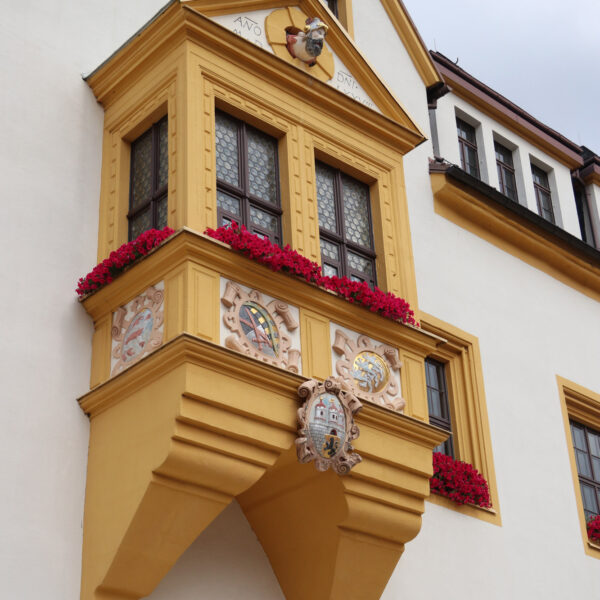 Rathaus - Freiberg - Duitsland