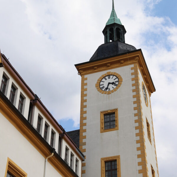 Rathaus - Freiberg - Duitsland