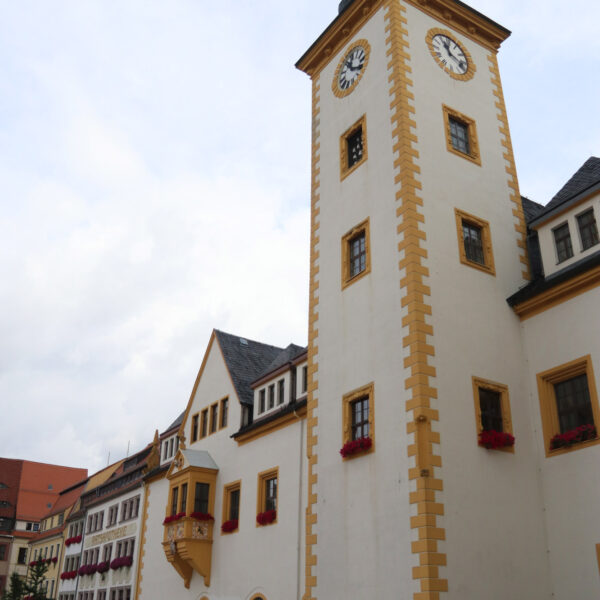 Rathaus - Freiberg - Duitsland