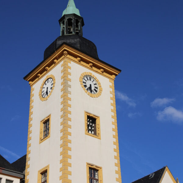 Rathaus - Freiberg - Duitsland