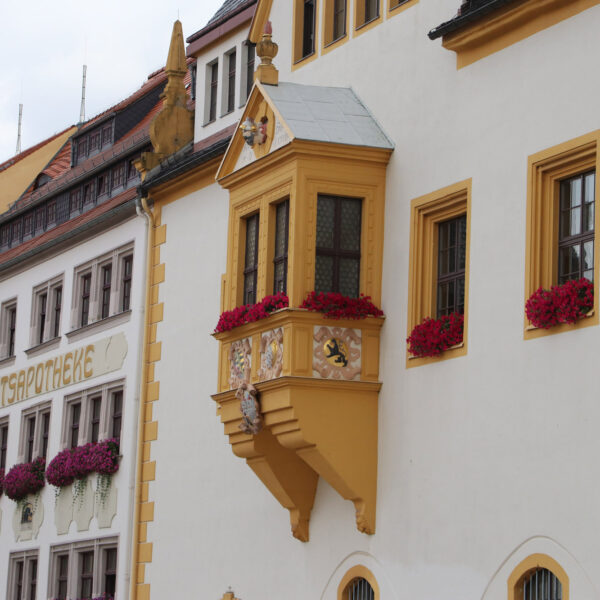 Rathaus - Freiberg - Duitsland