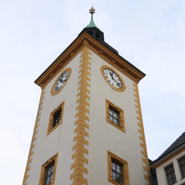 Rathaus - Freiberg - Duitsland