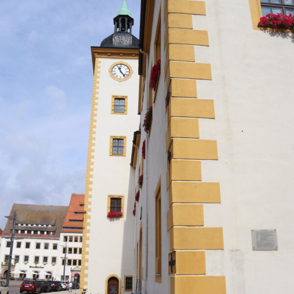 Rathaus - Freiberg - Duitsland
